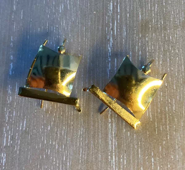Alliance Plaqué Or 18K Taille 54 - Modèle Grec à Filigrane Labyrinthe - Dolly-Bijoux